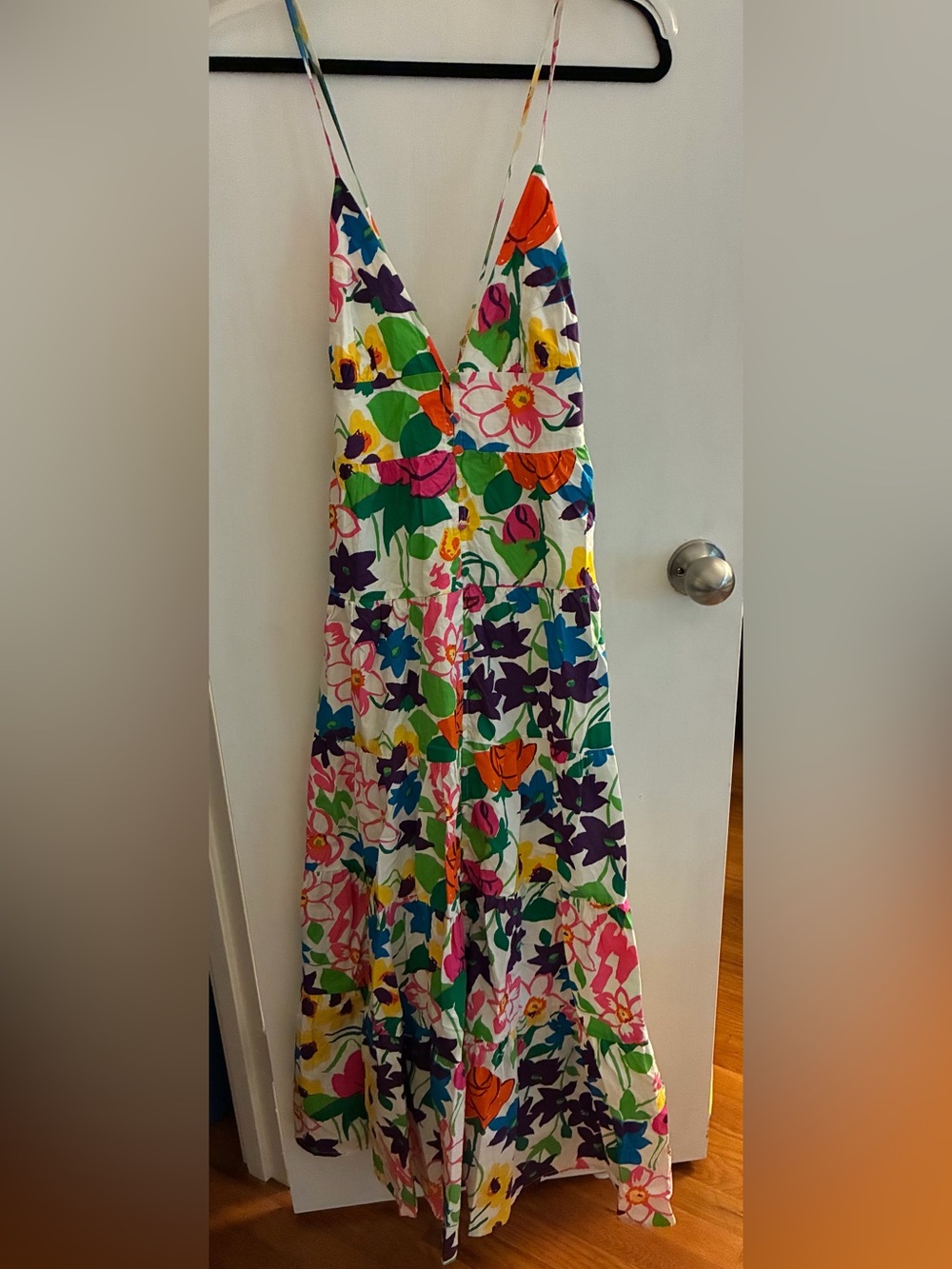 J.Crew Floral Maxi Dress - size small